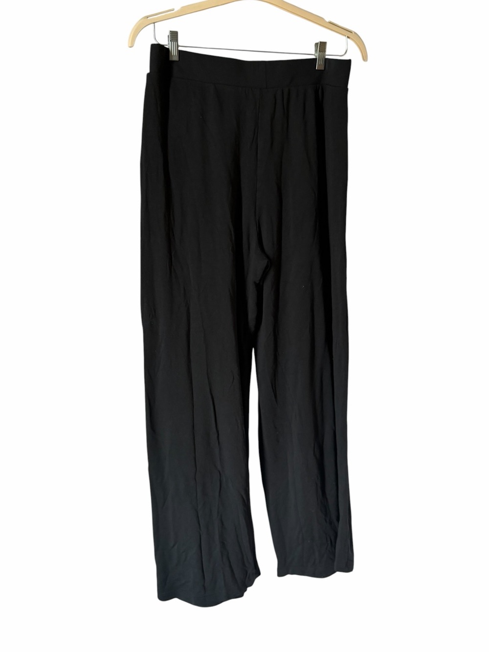 YITTY Black Casual Elastic-Waist Sweatpants Lizzo Brand Stretchy Comfy Sweats